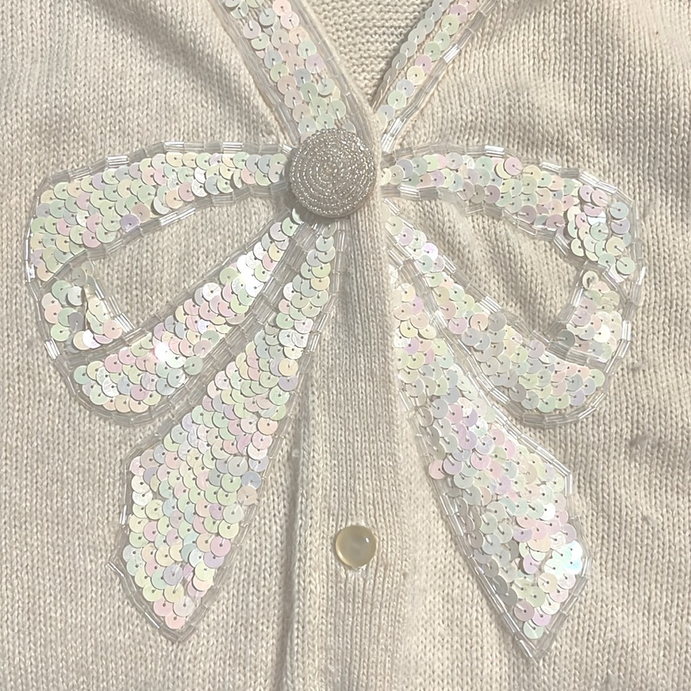 Robinson’s vintage beaded sweater